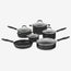 11 pc CuisinArt Advantage® Non-Stick Cookware Set - Black 2/Pack