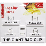 Clip Bag 5 Pieces Plastic