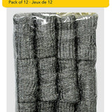 Scrubber Steel Wool 12Pk