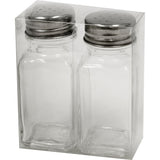 4" Shaker Salt/Pepper Set 2PCS Dimension 3.1"x3.8"x1.6"