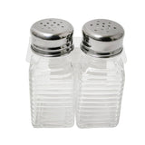 Shaker Salt/Pepper Set 2PCS Dimension 3.3"x3.7"x1.6"