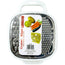 Plastic Grater with Container Color White Packing 12's/Box