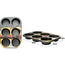 Muffin Pan 6 Cup Dimensions: 13x9IN/0.35mm Packing 12's/ Box