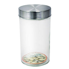 Storage Jar with Metal Lid 600mL