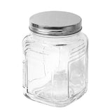 Square Art Canister with Twist Lid 1000ml