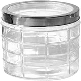 Checkered Canister with See Through Lid 1300ml