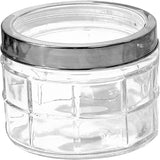 Checkered Canister with See Through Lid 850ml