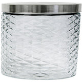 Diamond Cut Canister with Screw Top 1500ml