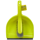 Dustpan with Brush Set 13x9x3.6" Yellow