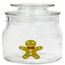 Jar Glass 600ml Gingerbread Packing 18's/ Box
