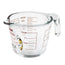 Glass Measuring Cup 2Cup 500ml Packing 12's/ Box