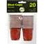 Red Shot Cup 20Pk 2oz/59ml Packing 24's/Box