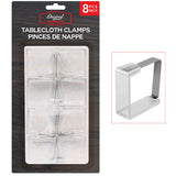 Tablecloth Clamps 8Pk