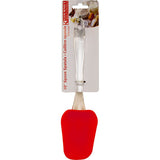 10" Silicone Spoon Spatula Color Red/Transparent