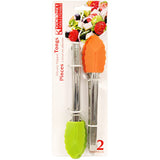 Stainless Steel Mini Tongs with Silicone Tips