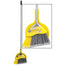 Broom Angle w/Dustpan Color Yellow Packing 12's/Box