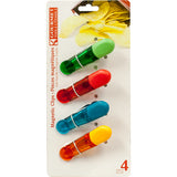Magnetic Clip Bag 4 Pieces Color Green/Red/Blue/Orange
