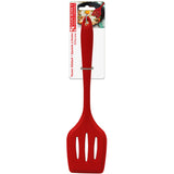 Slotted Silicone Turner Color Red