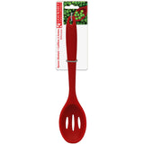Slotted Silicone Spoon Color Red