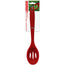 Slotted Silicone Spoon Color Red Packing 12's/Box