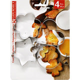 Cutter Cookie 4 PK Assorted Shapes