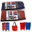 Foldable Shopping Bag w/Wheels 15