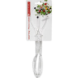 Clear Tong Salad 11" Height