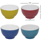 Victorian Style Bowl Dimension 5.5"x3"x2.9" Color Assorted Colors