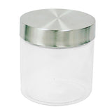 Glass Jar with Stainless Steel Lid 750ml