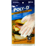 Gloves Disposable 50PK POLY D