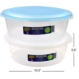 Round Food Container Size 3000mL