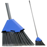 Broom Angle w/Handle Color Blue