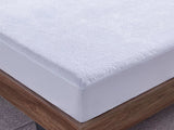 QUEEN XL size 60"x80"x 15"-16"H Mattress Zipper Encasements 
(Double layer - Siliconized Bottom & Fleece Top) Water and Bed Bug Proof 1/Pack