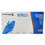 DEFENDER Safety Nitrile Blue Exam Gloves 100 Count Large 10/Pack