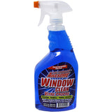 Window Glass Cleaner 32oz Plastic Bottle with Spray Pump