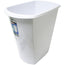 Rectangle Waste Basket Color White Packing 6's/Box