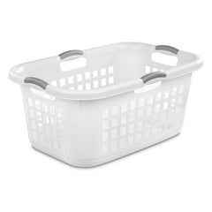 Ultra Laundry Basket Size: 2 Bushel Dimension 28"x19"x13" Color White