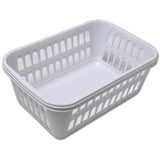 Medium Storage Basket Dimensions 4"x11"x7" Color White