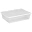 Storage Box Size 28 Qt Color White Packing 10's/Box