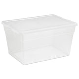 Storage Box Size 56 Qt Color White