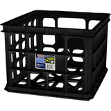 Storage/Filling Crate Dimensions 15X13X10 Color Black