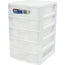 Clear View Small Drawer with 5 Tiers Dimensions 8