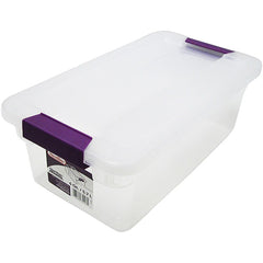 Clear View Boxes with Latches 6Qt