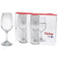 Wine Glass 3Pk 13oz Packing 10's/ Box