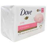 DOVE Bar Soap 4 Count X 90G Pink