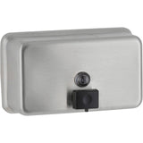 BOBRICK Surface-Mounted Horizontal Soap Dispenser Push 1200 ml Capacity