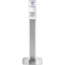 PURELL Messenger ES6 Silver Panel Floor Stand with Dispenser Color White/Siver 1/Pack