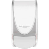 SC JOHNSON PROFESSIONAL Proline Quick-View Transparent Soap Dispenser, Push, 1000 ml Capacity, Cartridge Refill Format Color White & Chrome 