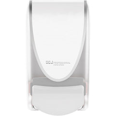 SC JOHNSON PROFESSIONAL Proline Quick-View Transparent Soap Dispenser, Push, 1000 ml Capacity, Cartridge Refill Format Color White & Chrome 