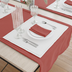 Table Cloth 54"x114" Fabric 7.1 oz.Spun Polyester Custom made "Tradition" color DARK